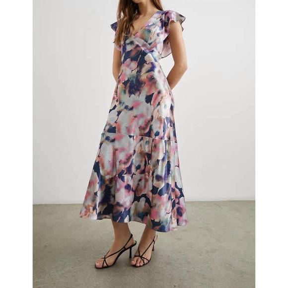 NEW RAILS dina dress in midnight verbena - Picture 2 of 3